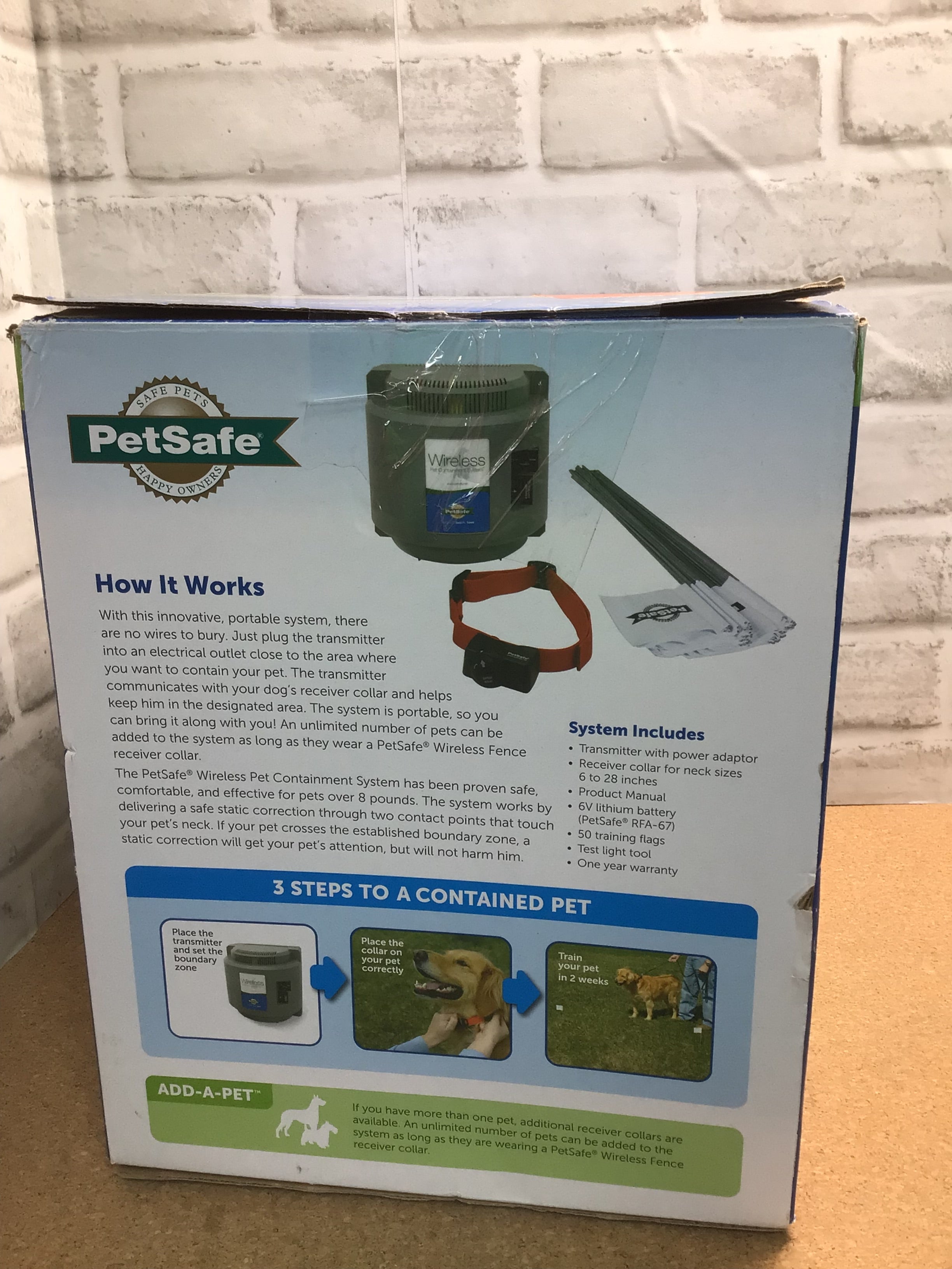 PetSafe Wireless Pet Fence Pet Containment System, Covers up to 1/2 Acre (7951552938222)